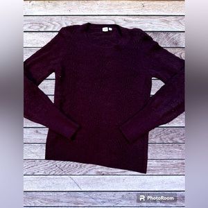 Deep Burgundy Knit Sweater
